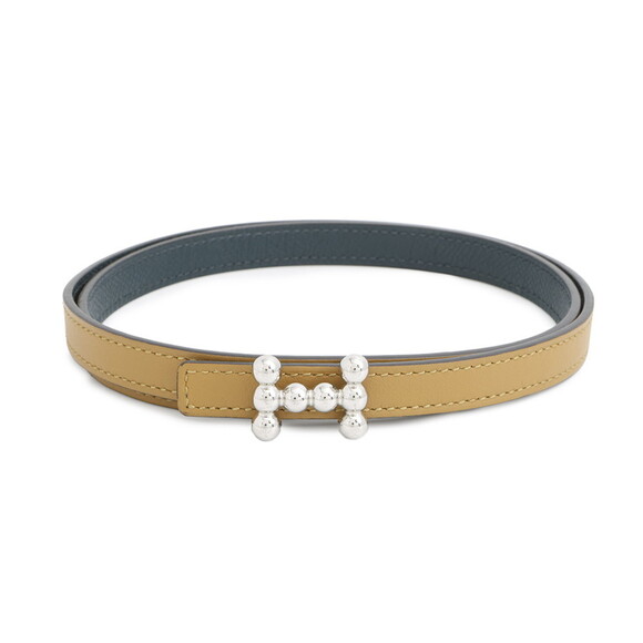 HERMES Accessories - Hermes Hermès Belt Bubble Buckle Sesame Vert Chypre Swift Epson B Stamp Size ...